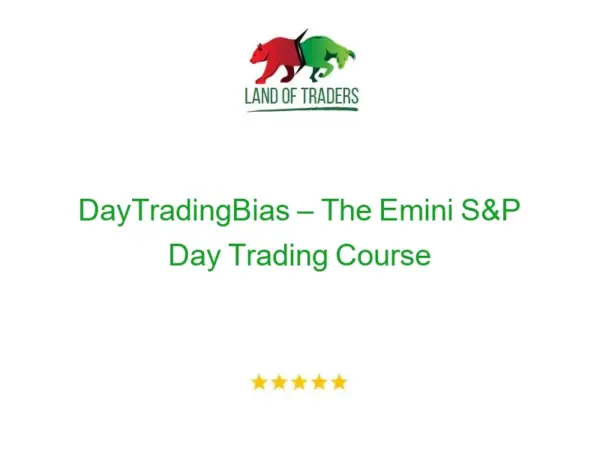 DayTradingBias – The Emini S&P Day Trading Course