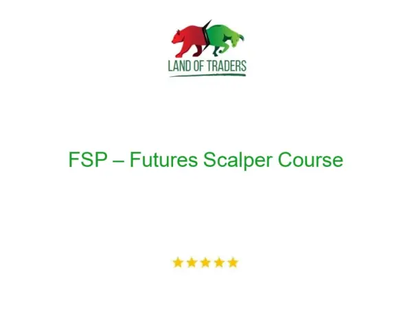 FSP – Futures Scalper Course