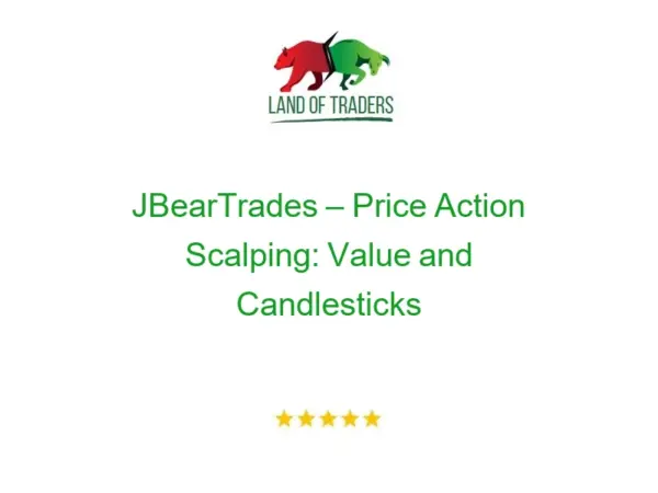 JBearTrades – Price Action Scalping: Value and Candlesticks