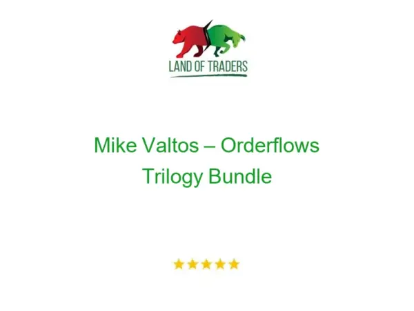 Mike Valtos – Orderflows Trilogy Bundle
