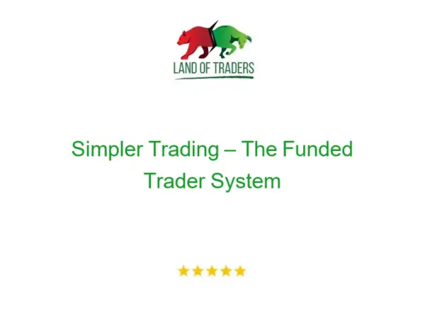 Simpler Trading – The Funded Trader System