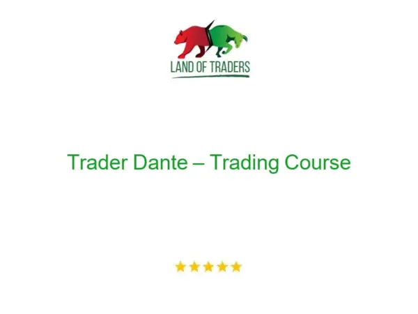 Trader Dante – Trading Course
